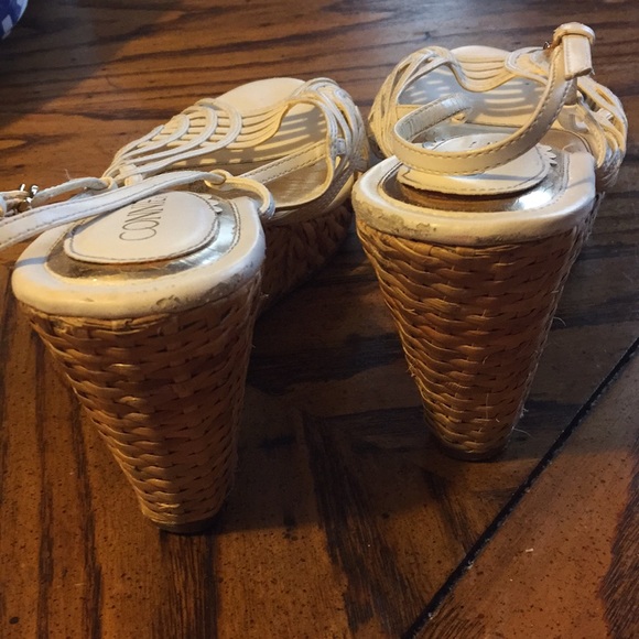 Connie Natalie White wedge sandal - Picture 5 of 5